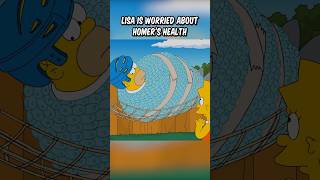 Lisa is worried about Homers health [upl. by Jepum]