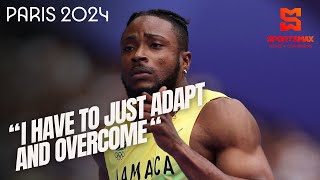 Paris 2024  Jamaicas Kishane Thompson speaks on results in Mens 100m final  SportsMax [upl. by Devi]