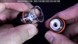 Smok TFV8 Baby Beast  Review amp Tutorial [upl. by Aniled]