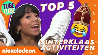 Je schoen pimpen voor Sinterklaas🌈  Top 5  Nickelodeon Nederlands [upl. by Aztiraj746]