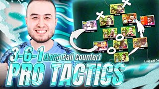 eFootball™ 2024  361 Pro Tactics Long Ball Counter  Sub Tactic [upl. by Schwerin908]