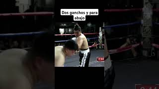 Dos ganchos y para abajo boxeo boxing box [upl. by Geaghan]