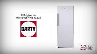 Réfrigérateur Whirlpool WME32222  démonstration Darty [upl. by Pegma33]