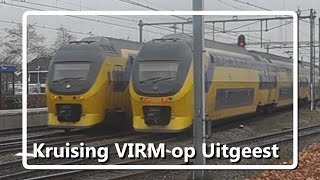 Kruising VIRM op station Uitgeest [upl. by Boris]