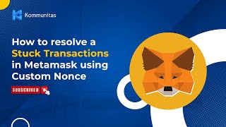 How to resolve a dropped or Pending or Stuck Transactions in Metamask using Custom Nonce [upl. by Junno]