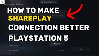 How To Make PS5 Shareplay Connection Better And Fix Network Issues On PlayStation 5 [upl. by Fesoj892]