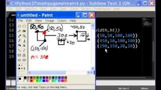 Pygame Draw face Coordinate Determination [upl. by Phipps]