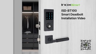 Smart Deadbolt Installation Video [upl. by Bloxberg]