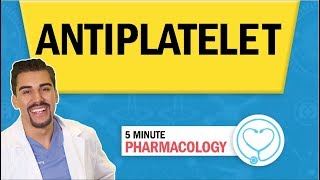 Pharmacology  Antiplatelet nursing RN PN NCLEX [upl. by Selfridge]