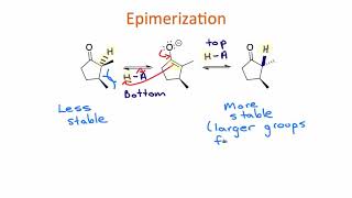 Module 4  Video 5c  enols and enolates EPIMERIZATION [upl. by Salkcin]