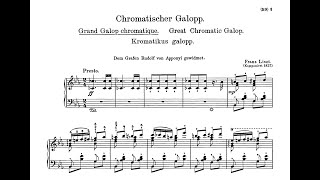 Liszt  Grand Galop Chromatique Cziffra [upl. by Ardnikal740]