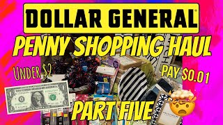 DOLLAR GENERAL PENNY SHOPPING HAUL PART FIVE🚨PAY 001 PER ITEM🚨SO MANY DONATIONS TO MAKE🔥LOOK 👀 [upl. by Enilrae]