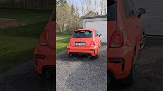 2024 Abarth 695 Turismo  startup sound exhaust sound [upl. by Cousin]