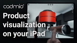 Cadmio realtime rendered product visualization on the iPad [upl. by Enirod]