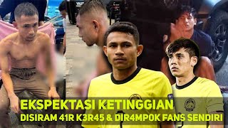 BRUT4LNY4 FANS TIMNAS MALAYSIA Pemain Dis1r4m 41r K3r45 Hingga D1ramp0k [upl. by Whitcomb]