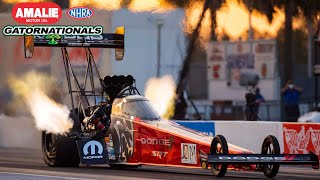 2024 NHRA Gatornationals  Top Fuel Dragster Eliminations  Gainesville FL [upl. by Nauqal156]