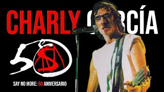 SAY NO MORE 50 ANIVERSARIO  CHARLY GARCÍA  TEATRO COLISEO DVD  2001 [upl. by Ydal733]