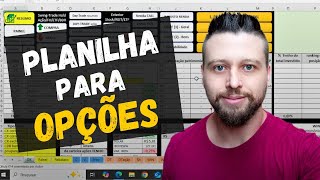 Planilha para controle de carteira rentabilidade imposto de renda operações com opções [upl. by Courtenay6]