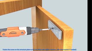 Magnetic Lock Install [upl. by Doralynn]