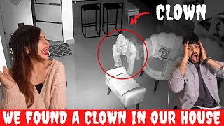 We found a CLOWN in our HOUSE😱 [upl. by Latrena]