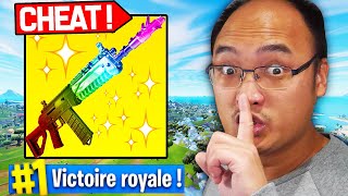 Larme la plus CHEAT sur Fortnite Saison 4 100 Top 1 [upl. by Curson]