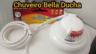 Como instalar Chuveiro Bella Ducha Lorenzetti [upl. by Yllop]