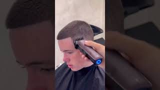 Taperfade barbers haircut buzzcut tutorial barbershopconnect barbers [upl. by Ralaigh195]