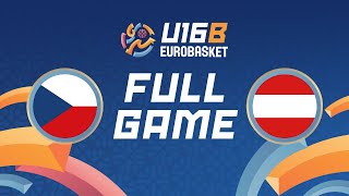 Group Phase  Czechia v Austria  Full Basketball Game  FIBA U16 Womens EuroBasket 2024 Division B [upl. by Eelam]