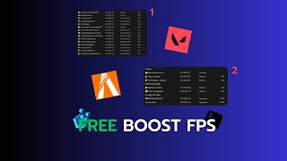 แจกตัว Boost fps ใช้ได้ทุกเกม FPS เพิ่มแน่นอน I BOOST X [upl. by Dolly]