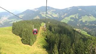 Auffach 8MGD Schatzbergbahn II Talfahrt Sommerbetrieb [upl. by Ahsenek]