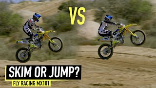 Jumping Rollers vs Skimming  Whats Faster  MX101 [upl. by Kciwdahc]