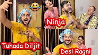 Funny Singing Competition With Family😂  Must Watch😍  Vinay Thakur Vlogs [upl. by Berneta]