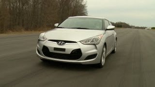 Hyundai Veloster first look  Consumer Reports [upl. by Ahsar]