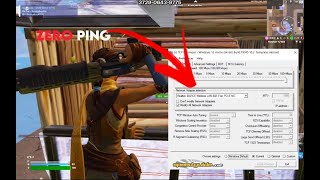 How to get 0 ping in Fortnite with tpc optimizer [upl. by Amaerd]