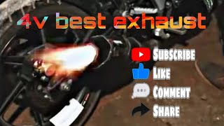 4v best exhaust  Exhaust lover  Exhaust price in bangladesh  exhaustsound [upl. by Bouzoun]