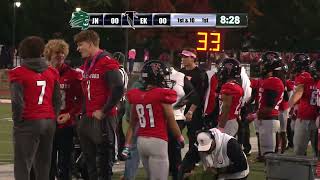 WKTV Football Game of the Week Jenison vs East Kentwood [upl. by Taub]