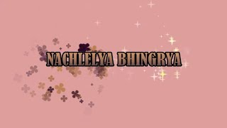 NACHLELYA BHINGRA  LARKYA PUTA MAJHYA JERRY EAST INDIAN OLDIEI  SING ALONG KARAOKE [upl. by Alicea]