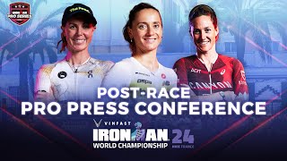 Post Race Press Conference  2024 VinFast IRONMAN World Championship Nice Womens Edition [upl. by Anselme]