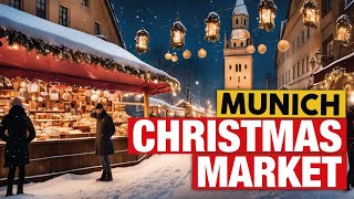 Christmas Market Munich  Germanys Holiday Wonderland [upl. by Galitea]