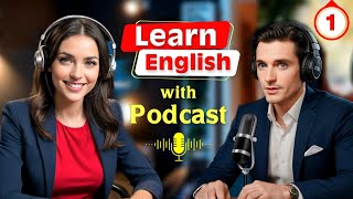 Learn English quickly with podcast  English learning Conversation  Episode 1 [upl. by Adanama]