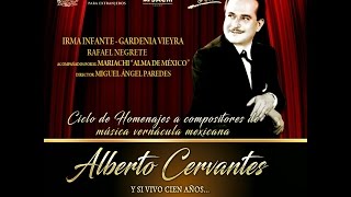 Alberto Cervantes Ciclo de homenajes a compositores de música vernácula mexicana [upl. by Enobe]