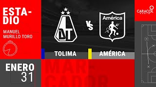 EN VIVO  Tolima Vs América  Liga Colombiana por el Fenómeno del Fútbol [upl. by Alemap377]