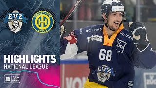 Zug vs Davos 72 – Highlights National League [upl. by Tterrej]