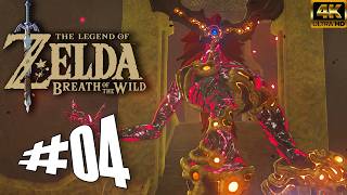 ZELDA BREATH OF THE WILD – Part 4 – Full Game – No Commentary – Longplay – 4k Wii U – Playthrough [upl. by Buna]