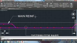 Structural Drawing using AutoCAD  ONE WAY SLAB Malayalam  Part 1 [upl. by Aleb]