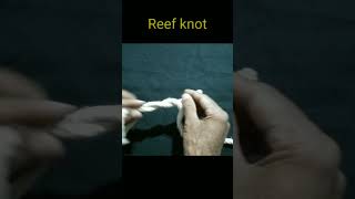 Reef knot ropeknots knotsrope knots knot knotskill [upl. by Aja]