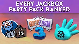 Ranking All 10 Jackbox Party Packs from Worst to Best [upl. by Barty]