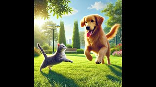 Cat and dog  comedy  funny  story [upl. by Casady254]