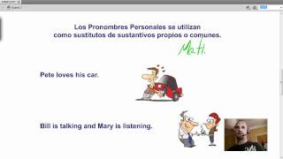 Los Pronombres Personales en Ingles  Personal Pronouns [upl. by Tnert]