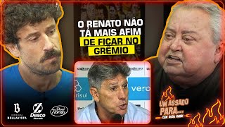 GUERRINHA FALA DE SAÍDA DO RENATO DO GRÊMIO  Cortes do Duda [upl. by Derfiniw]